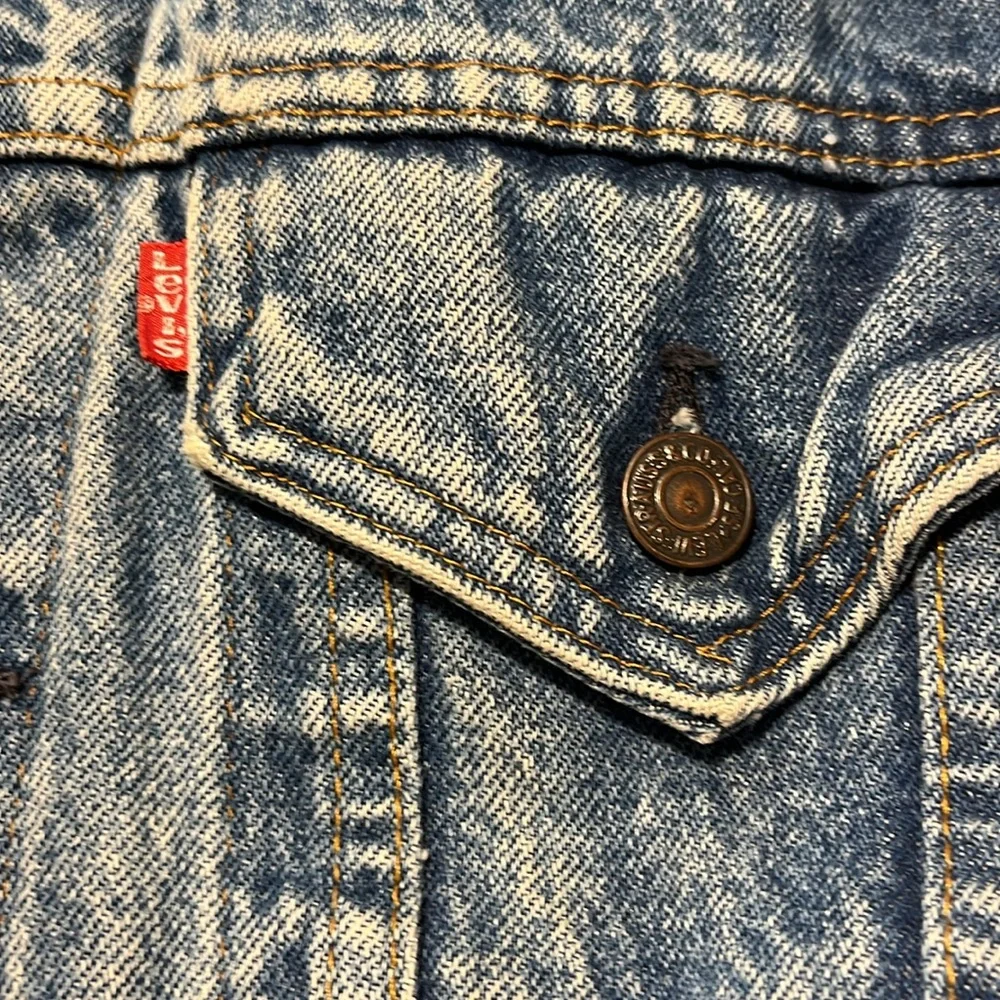 Vintage Levi's 70506 Type III Trucker Jacket USA Made 36 1980s